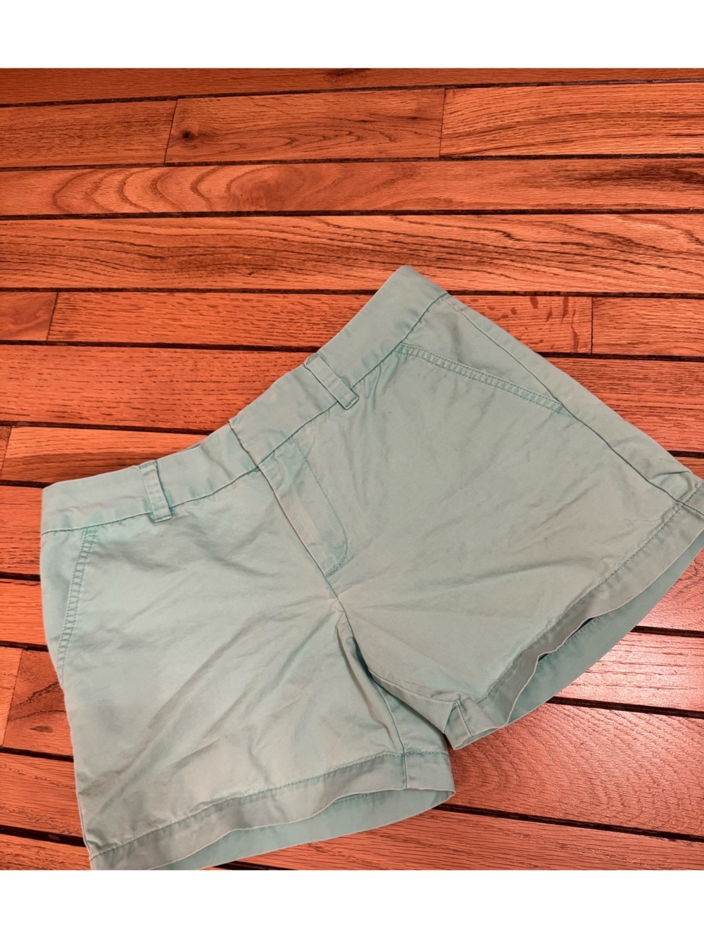 Tommy Hilfiger Mint Green Women's Cotton Shorts
